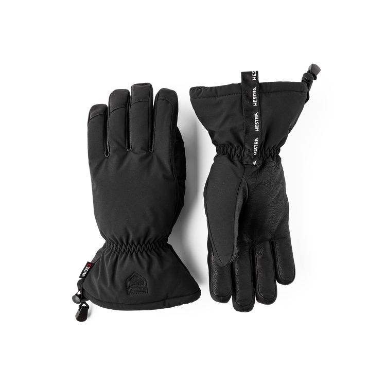 Hestra Mist - 5 Finger, black, Grösse 9