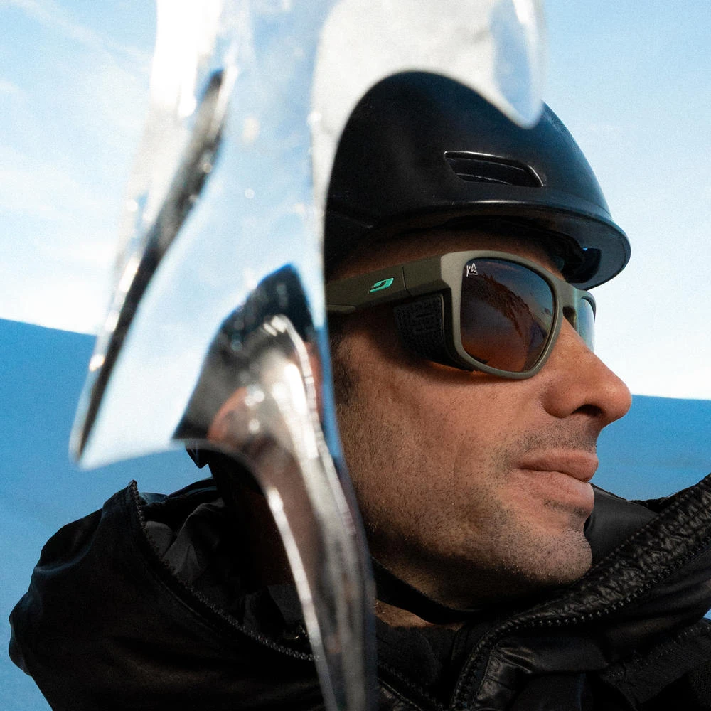 Julbo SHIELD KILIAN JORNET, Dunkelbraun / Hellbraun, L