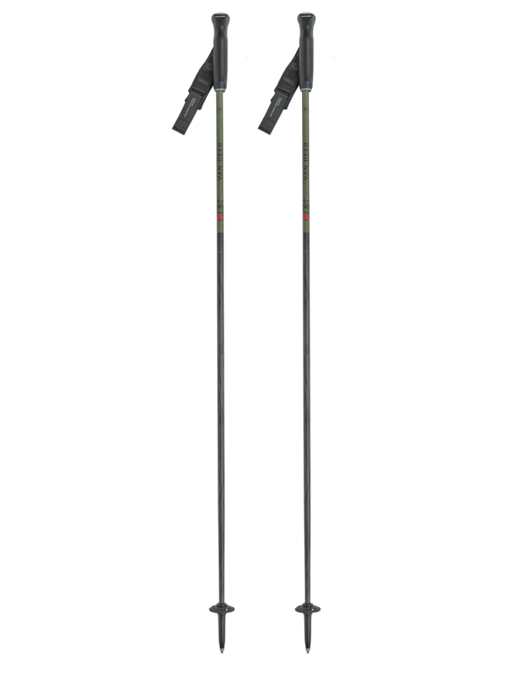 Van Deer PISTE CARBON, khaki/black, 130cm