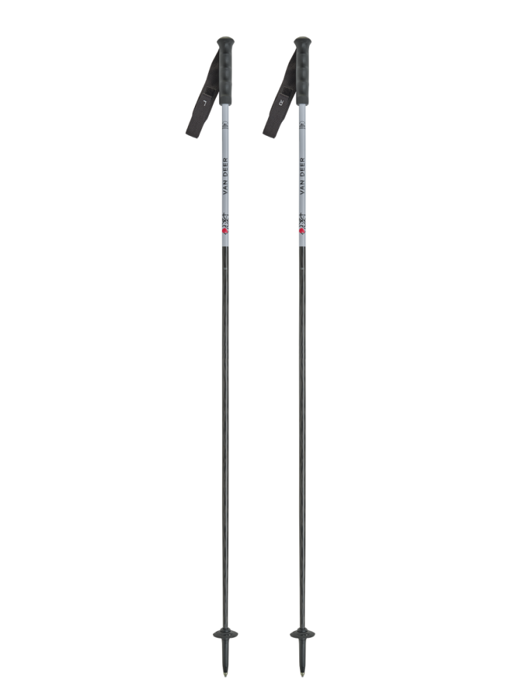 Van Deer RACE CARBON, grey/black, 120cm