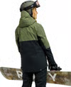 Roxy Gore-tex Stretch Purelines Jk, beetle, Medium