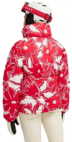 Roxy Snow Winter Rebel Jk, barberry floral flurries, Medium