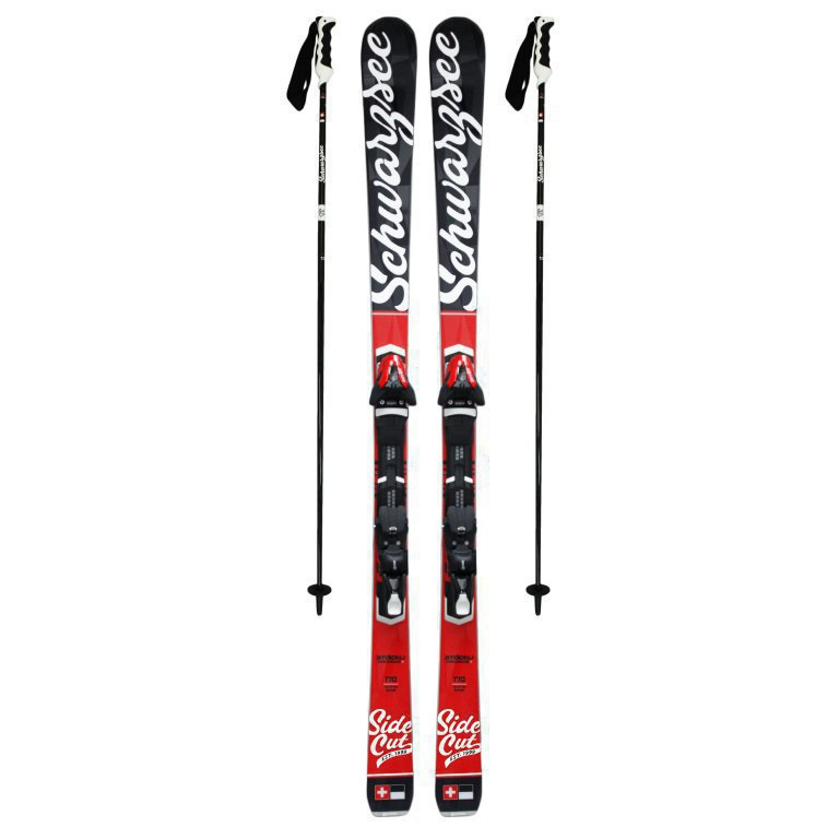 Stöckli Schwarzsee-Ski Set, Black, 177cm