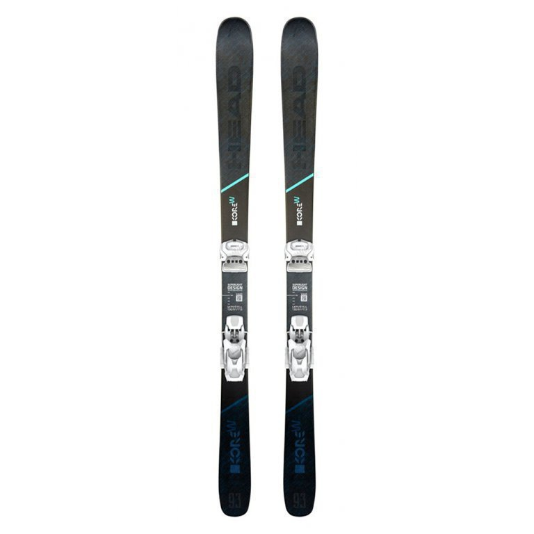 Head Kore 93 W + Attack 12, Grey / Mint, 162cm
