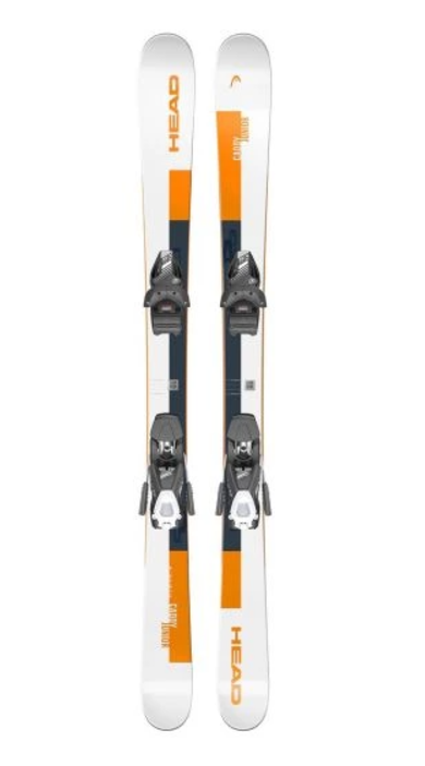 Head Caddy Jr. SW / Attack 11 GW BR 90, wh/nor, 151cm