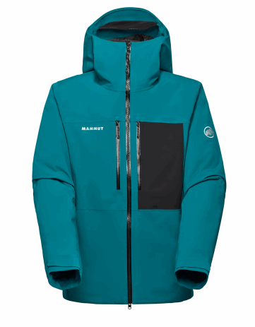 Mammut Stoney HS Thermo Hooded Jacket Men, deep teal-black, L