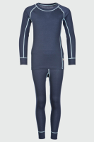 Rukka Lalino Kinder Unterwäsche Set, total eclipse, 86