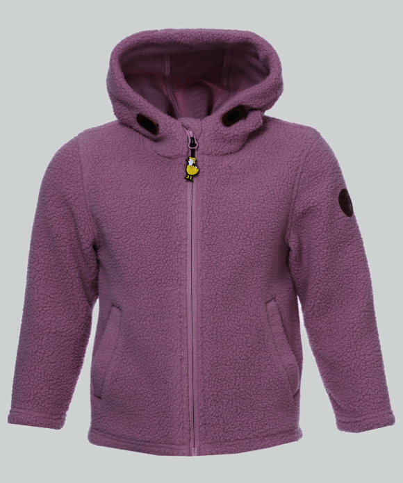 Rukka Jody Kinder Sherpa Fleece, mauve shadows, 92