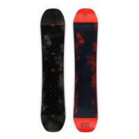 Ride LOWRIDE, black/red, 90 cm