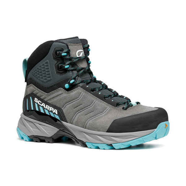 Scarpa Rush Trek Gtx Wmn, MidGray/Aqua, 40.5