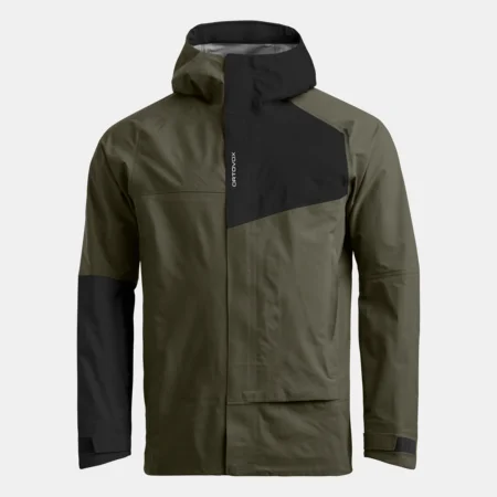 Ortovox SECEDA 3L JACKET M, dark wild herbs