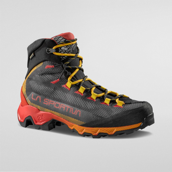 La Sportiva Aequilibrium Hike GTX, Carbon/Yellow, 47