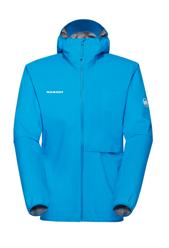 Mammut Ducan Light HS Hooded Jacket Men, glacier blue, XXL