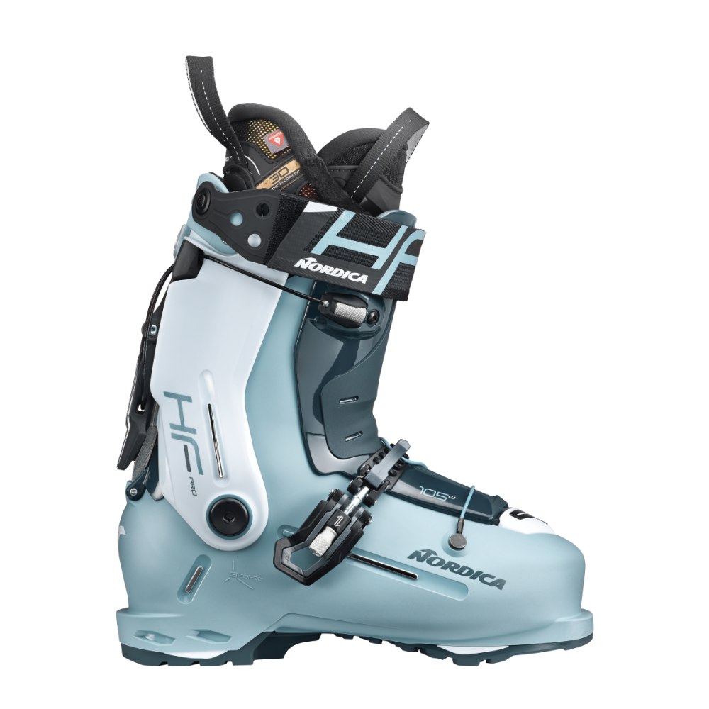 Nordica HF PRO 105 W, Hellblau-Weiss-Grun, 26.5