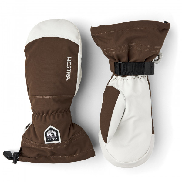 Hestra Army Leather Heli Ski mitt, espresso, 9
