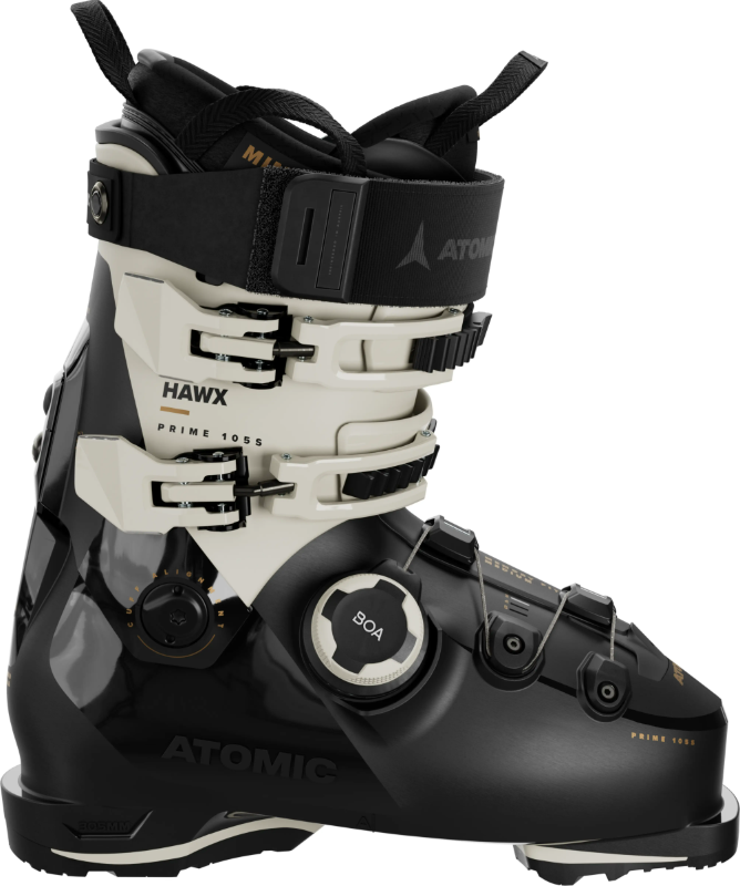 Atomic HAWX PRIME 105 S BOA W GW, Black/Stone/Gold, 23.5