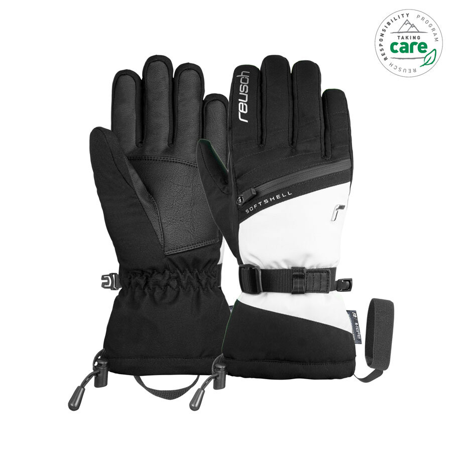 Reusch Demi R-TEX® XT, black/white, 7.5