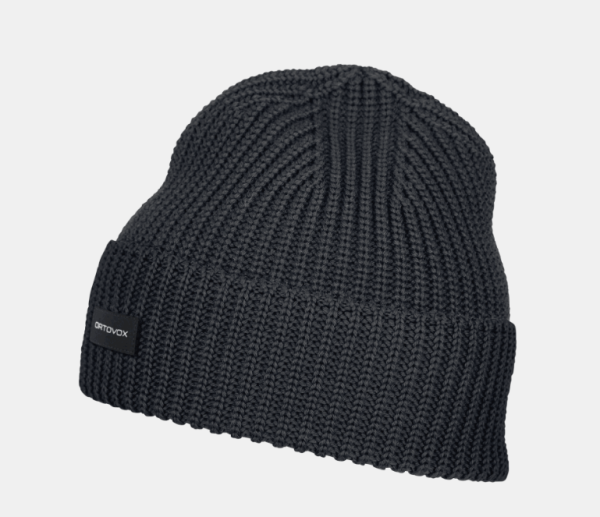Ortovox COZY RIB BEANIE, black raven, 1SZ