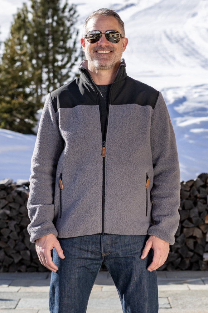 Rukka Duri Sherpa Fleece Jacke, ivy green, L