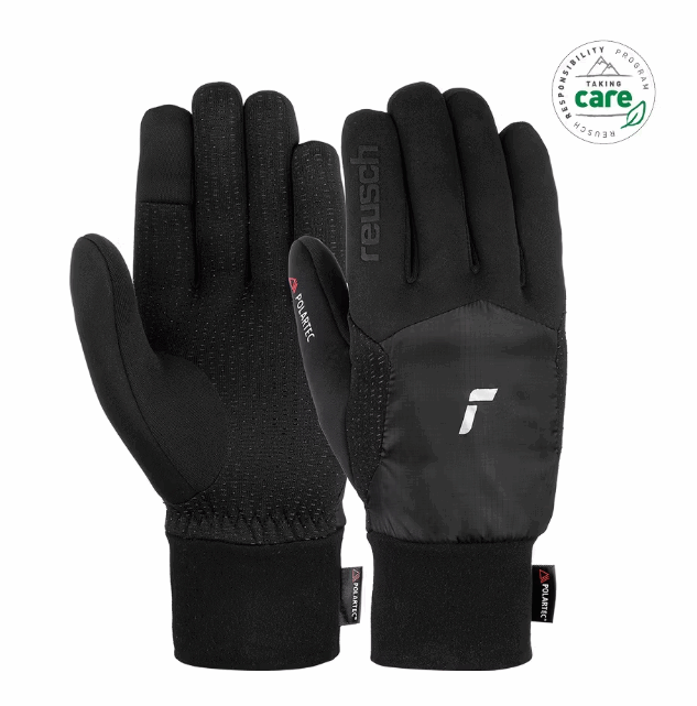 Reusch Garhwal Hybrid TOUCHTEC, black_silver, 8
