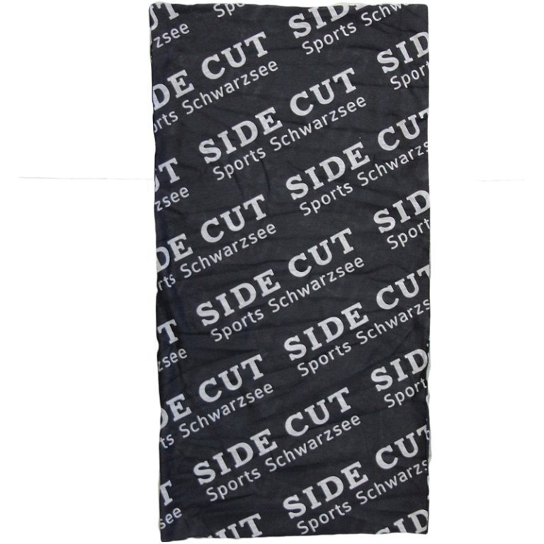 BergSee Side Cut Necktube, Black/White