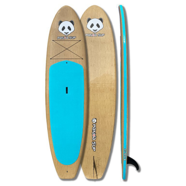 PandaSup rPanda Woody 10’6", Wood / Blau, 10’6"x32"x4.75''