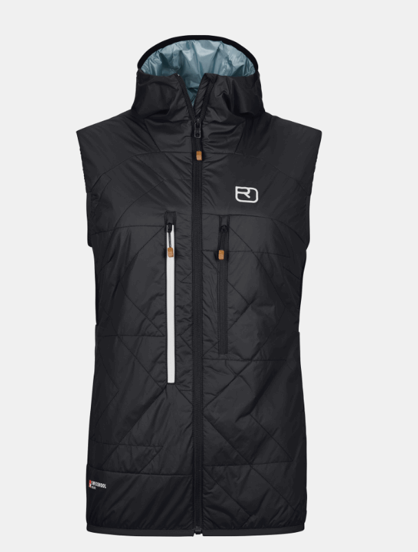 Ortovox PIZ BOÈ SWISSWOOL VEST W, black raven, XL