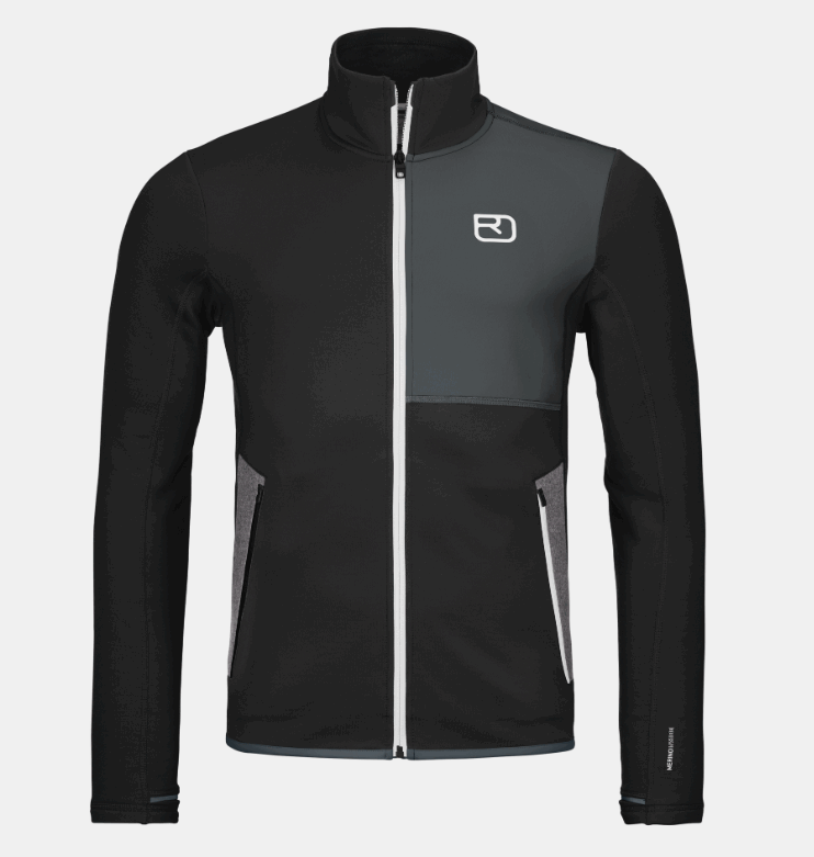 Ortovox FLEECE JACKET M, black raven, XL