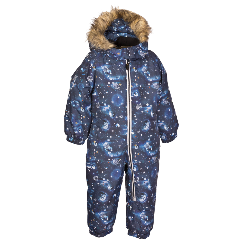 Rukka Jamin Kinder Thermo Overall, navy galaxie print, 86