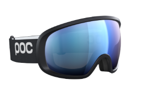 POC Fovea, Uranium Black/Partly Sunny Blue, One Size