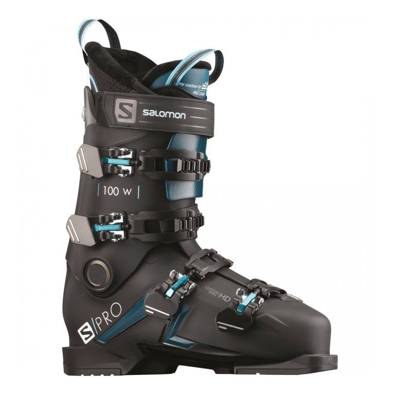Salomon S/PRO 100 W, Black Race Blue, 23/23.5