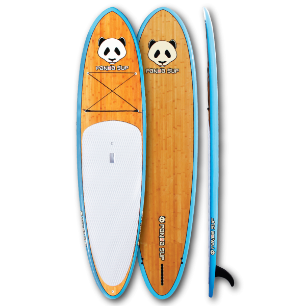 PandaSup bPanda Guadua 10'6", Blau / Bamboo, 10.6"x30"x4''