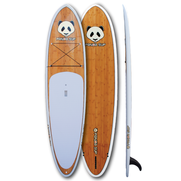 PandaSup bPanda Guadua 10'6", Weiss / Bamboo, 10.6"x30"x4''