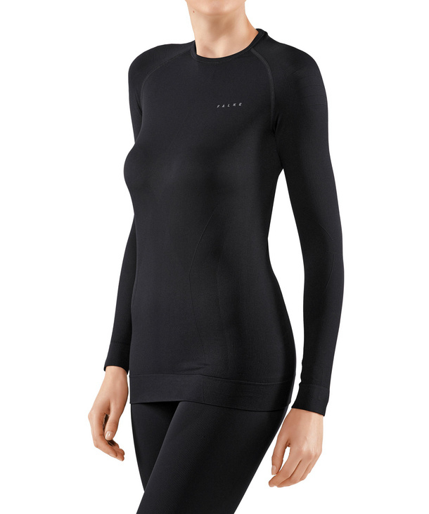 Falke Longsleeve Women, Black, XL