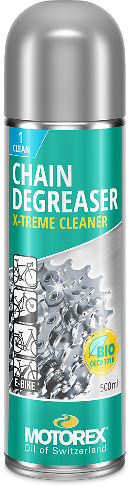 Motorex Bike Chain Degreaser Spray, 500 ml