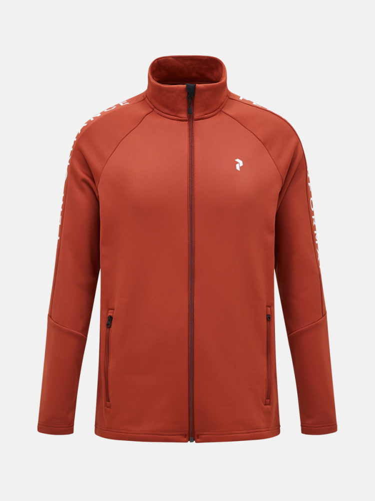 Peak Performance M Rider Zip Jacket, SPICED