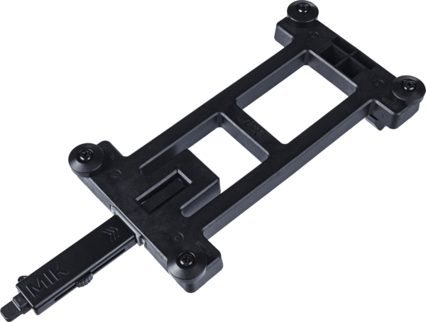 Basil MIK Adapterplatte 2.0, schwarz