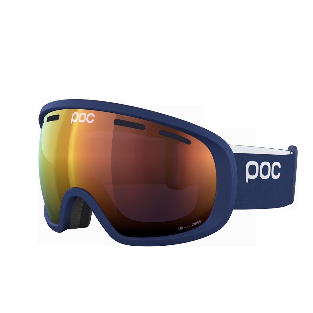 POC Fovea Clarity, Lead Blue/Spektris Orange, One size
