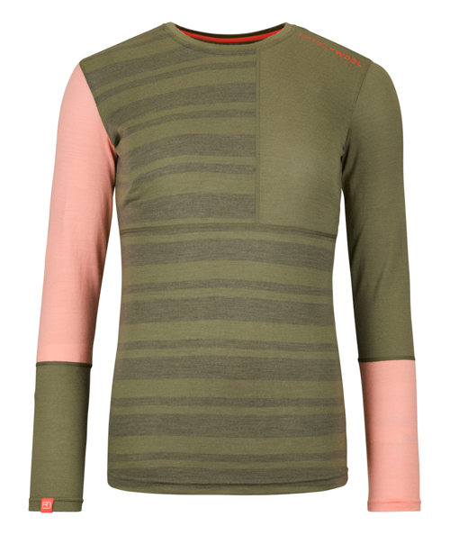 Ortovox 185 ROCK'N'WOOL LONG SLEEVE W, wild herbs