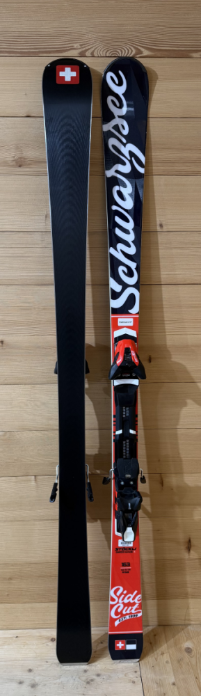 Stöckli Schwarzsee-Ski Set, Black, 163cm