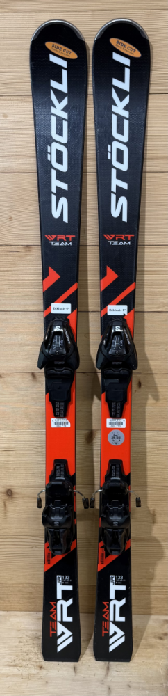 Stöckli TEAM-WRT / SALO L6 J70, red/black, 133cm