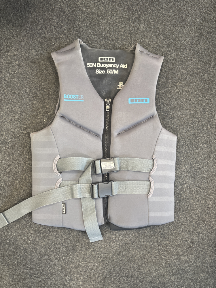ION Booster Vest 50N FZ, grau, 50/M