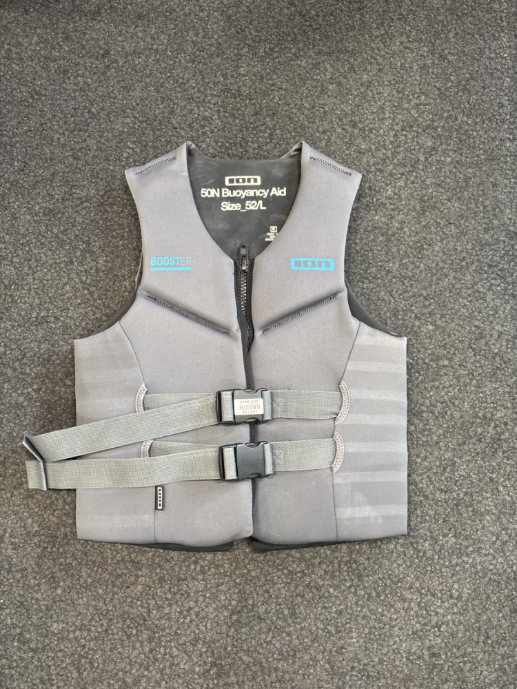 ION Booster Vest 50N FZ, grau, 52/L