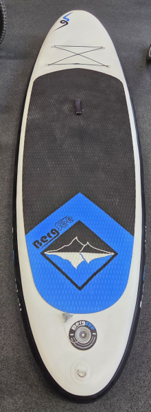 Bergsee iSUP Set 10'6", White / Black / Blue, 10'6''x32''x6''