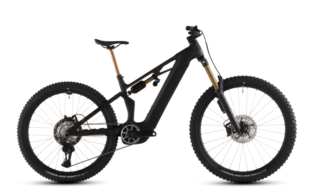 CUBE Stereo Hybrid ONE77 HPC AT 800 carbon´n´gold