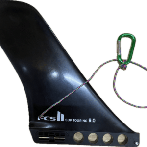 FCS II SUP Touring 9“ Finne US-Box mit Schnellverschluss + Sicherungskarabiner