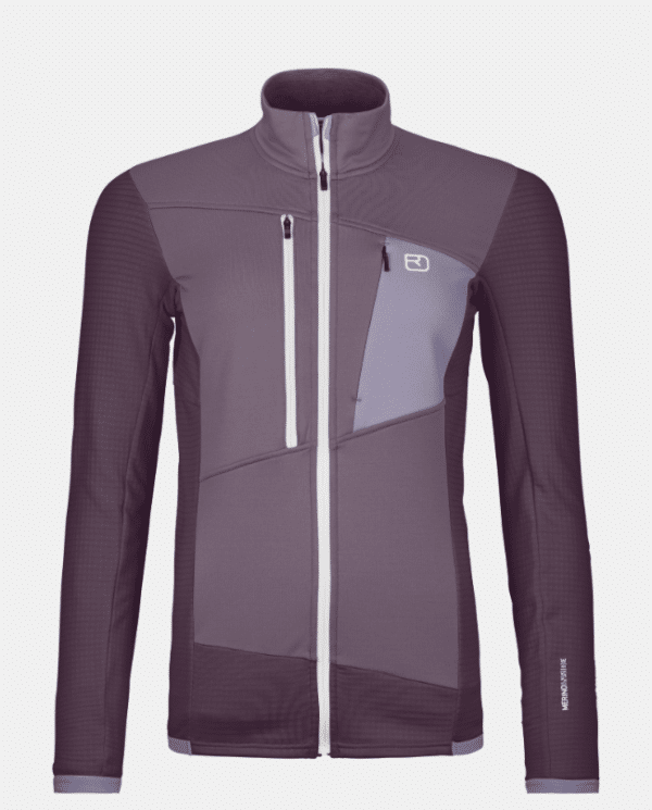 FLEECE GRID JACKET W