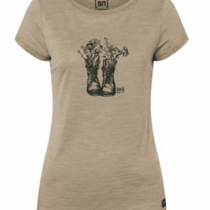 W BLOOMING BOOTS TEE